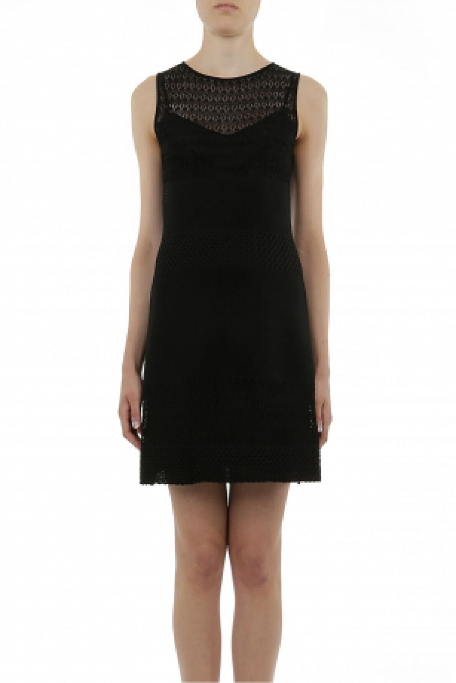 Boutique Moschino Women's dress stretch viscose black minidress